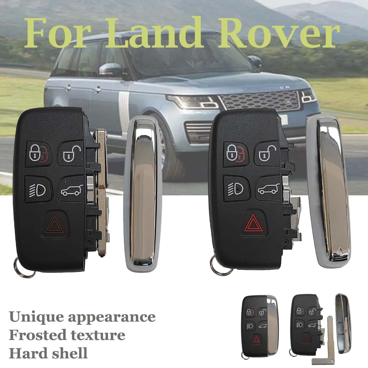 Чехол для дистанционного ключа для Land Rover Evoque Discovery 4 Rover Evoque For XE XFL Et Jaguar Freelander
Чехол для дистанционного ключа для Land Rover Evoque Discovery 4 Rover Evoque For XE XFL Et Jaguar Freelander