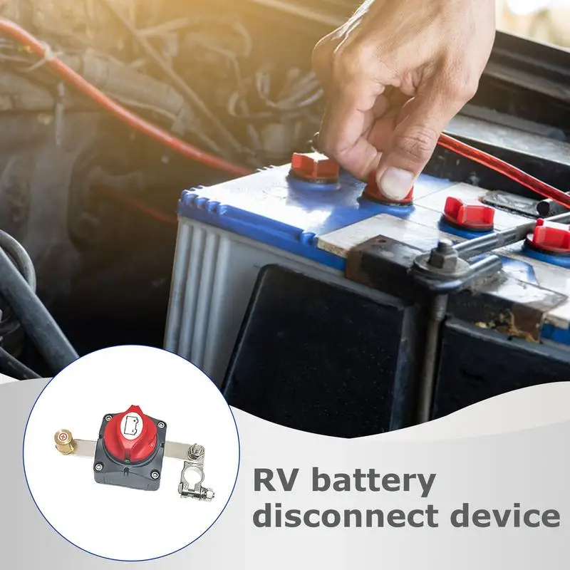 12V-48V RV Battery Connection Switch Battery Isolator Automotive Battery Disconnect Switch For RV Motorcycle Marine Boat
12V-48V RV Battery Connection Switch Battery Isolator Automotive Battery Disconnect Switch For RV Motorcycle Marine Boat