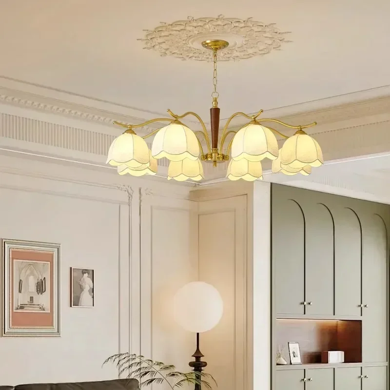 SANDYHA Nordic Retro Fabric Pendant Light LED Hanging Chandelier for Living Room Bedroom Dining Table Home Decoration Warm
SANDYHA Nordic Retro Fabric Pendant Light LED Hanging Chandelier for Living Room Bedroom Dining Table Home Decoration Warm