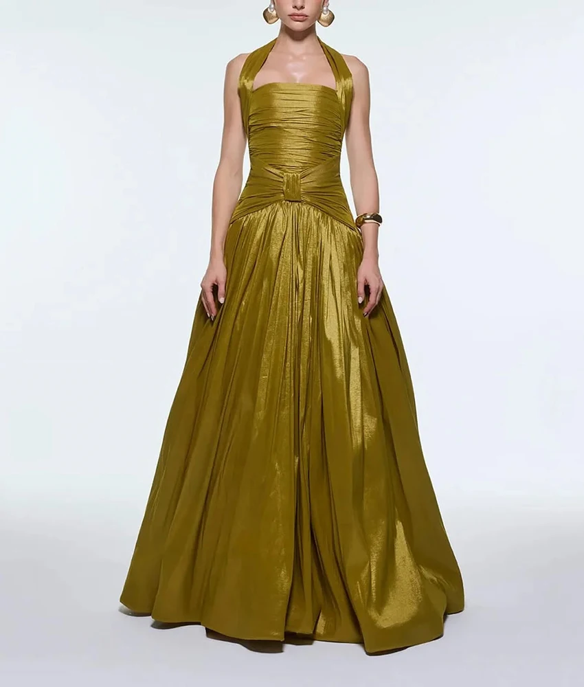 MCDV Изящное атласное вечернее платье трапециевидной формы по индивидуальному заказу, высокое качество, без рукавов, длиной до пола, платья для особых случаев на заказ
MCDV Изящное атласное вечернее платье трапециевидной формы по индивидуальному заказу, высокое качество, без рукавов, длиной до пола, платья для особых случаев на заказ