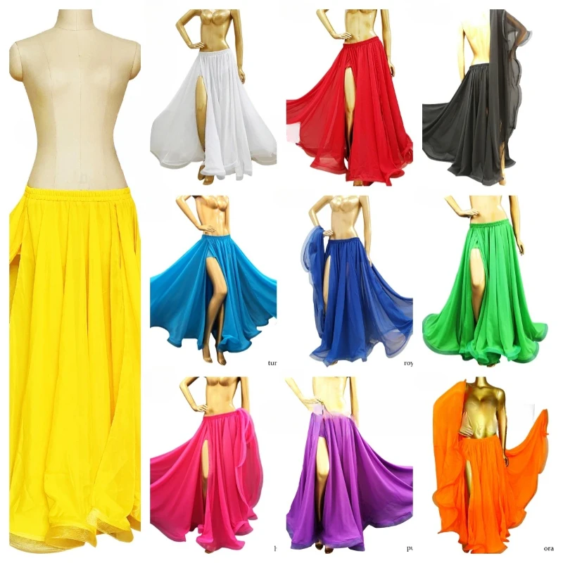 2025 New Bellydancing Skirts Women Sexy Oriental Belly Dance Long Skirt 2-Sides Slit Girls Costume Performance Or Training Dress
2025 New Bellydancing Skirts Women Sexy Oriental Belly Dance Long Skirt 2-Sides Slit Girls Costume Performance Or Training Dress