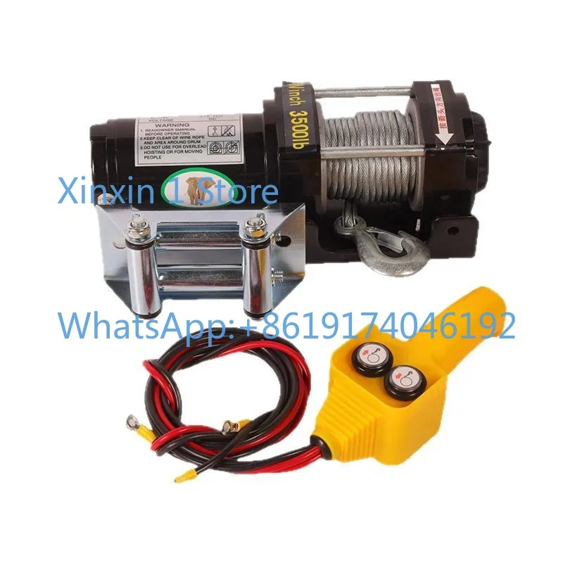 Small Portable Mini Electric Winch 12v24v Wireless Wire Rope Winder for Household Use
Small Portable Mini Electric Winch 12v24v Wireless Wire Rope Winder for Household Use