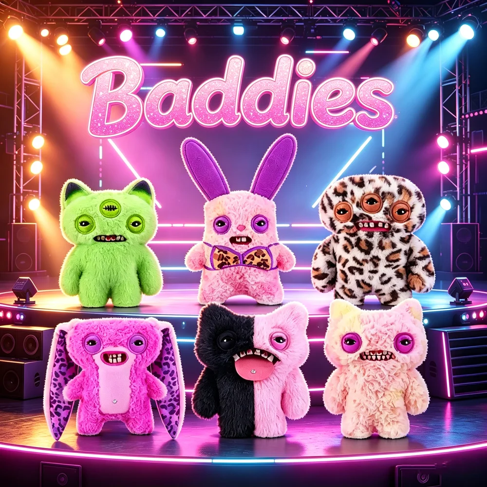 22cm Original Fuggler Baddies Plush Toy Funny Monster Doll Soft Stuffed Animal with Teeth Ugly Cute Birthday Gift for Kids
22cm Original Fuggler Baddies Plush Toy Funny Monster Doll Soft Stuffed Animal with Teeth Ugly Cute Birthday Gift for Kids