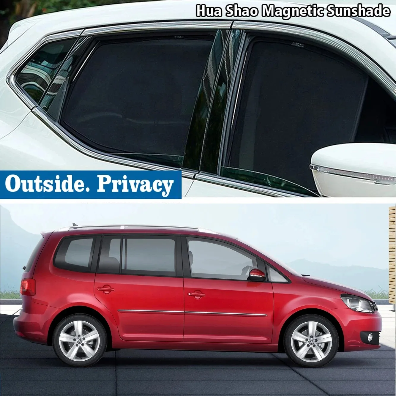 For Volkswagen VW Touran 1T MK1 2003 - 2014 Magnetic Car Sunshade Shield Windshield Frame Curtain Sun Shades Accessories
For Volkswagen VW Touran 1T MK1 2003 - 2014 Magnetic Car Sunshade Shield Windshield Frame Curtain Sun Shades Accessories
