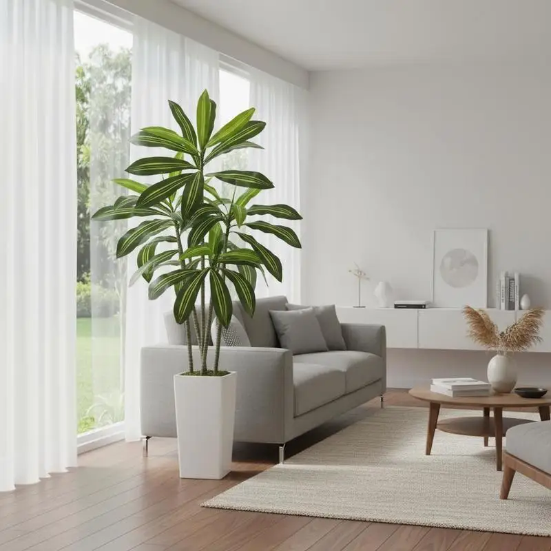 Free Shipping-Faux Dragon Tree 5ft For Home Office Living Room, Tall White Planter Potted Tropical Silk Plant Large Floor Decor Indoor Outdoor
Free Shipping-Faux Dragon Tree 5ft For Home Office Living Room, Tall White Planter Potted Tropical Silk Plant Large Floor Decor Indoor Outdoor