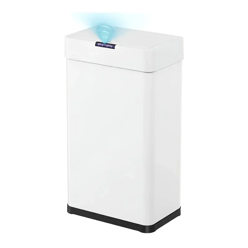 16 Gallon Motion Sensor Trash Can, Touchless Automatic Garbage Can, Brushed Stainless Steel Smart Bin, Wave to Open, with Bag
16 Gallon Motion Sensor Trash Can, Touchless Automatic Garbage Can, Brushed Stainless Steel Smart Bin, Wave to Open, with Bag