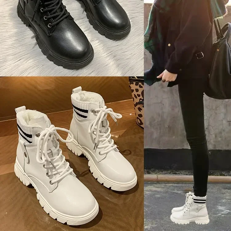 Snow Cotton Boots Women's 2025 New Casual Versatile Autumn and Winter Cotton Shoes Velvet Warm Thickened Short Boots
Snow Cotton Boots Women's 2025 New Casual Versatile Autumn and Winter Cotton Shoes Velvet Warm Thickened Short Boots