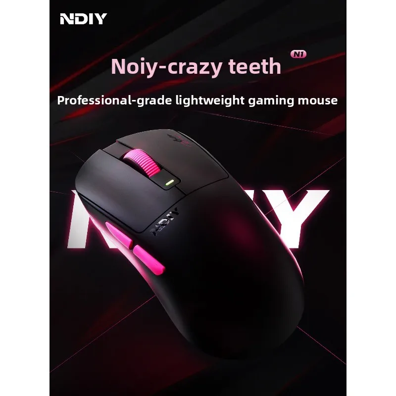 NDIY N1 Triple Mode Gaming Mouse,57g PAW3311 Wireless/Bluetooth/Wired, Silent Lightweight for Laptops
NDIY N1 Triple Mode Gaming Mouse,57g PAW3311 Wireless/Bluetooth/Wired, Silent Lightweight for Laptops
