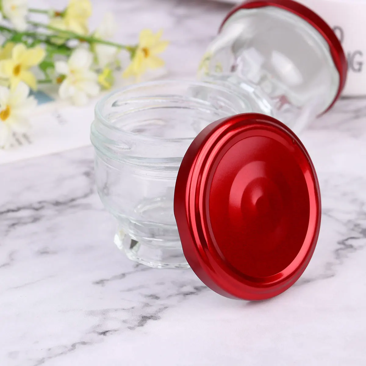 4Pcs Bird's Nest Glass Bottle 75Ml Heat Resistant Dessert Jars Reusable Pudding Cups for Yogurt Honey Mousse Jam Storage
4Pcs Bird's Nest Glass Bottle 75Ml Heat Resistant Dessert Jars Reusable Pudding Cups for Yogurt Honey Mousse Jam Storage