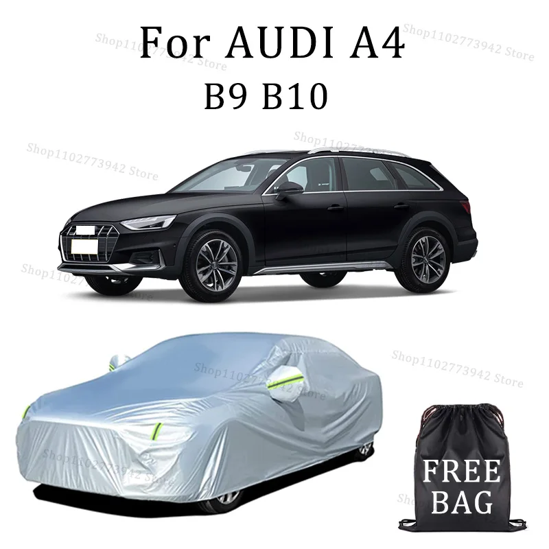 Для AUDI A4 B9 B10 автомобильный чехол, полные чехлы со светоотражающей полосой, пылезащитный, устойчивый к УФ-излучению, устойчивый к царапинам, солнцезащитный защитный чехол
Для AUDI A4 B9 B10 автомобильный чехол, полные чехлы со светоотражающей полосой, пылезащитный, устойчивый к УФ-излучению, устойчивый к царапинам, солнцезащитный защитный чехол