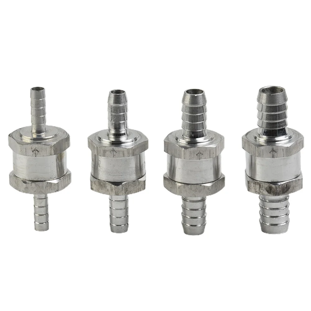 High Quality Check Valve Silver Tube Hose Valve 10mm 12mm 8mm Air Water Pipe Aluminum Bio/vegetable Oil Inline
High Quality Check Valve Silver Tube Hose Valve 10mm 12mm 8mm Air Water Pipe Aluminum Bio/vegetable Oil Inline