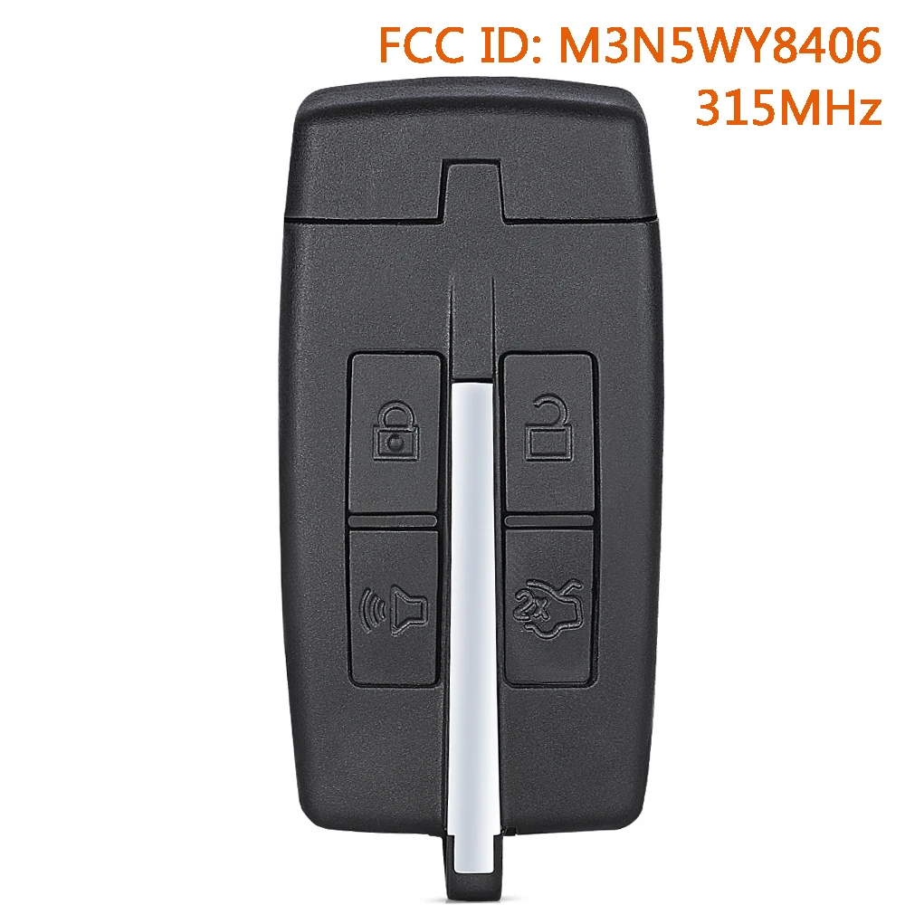 M3N5WY8406 315MHz Remote Key Fob for Ford Taurus for Lincoln MKS MKT 2009 2010 2011 2012 164-R7032 164-R7034 AG1Z-15K6001-A
M3N5WY8406 315MHz Remote Key Fob for Ford Taurus for Lincoln MKS MKT 2009 2010 2011 2012 164-R7032 164-R7034 AG1Z-15K6001-A
