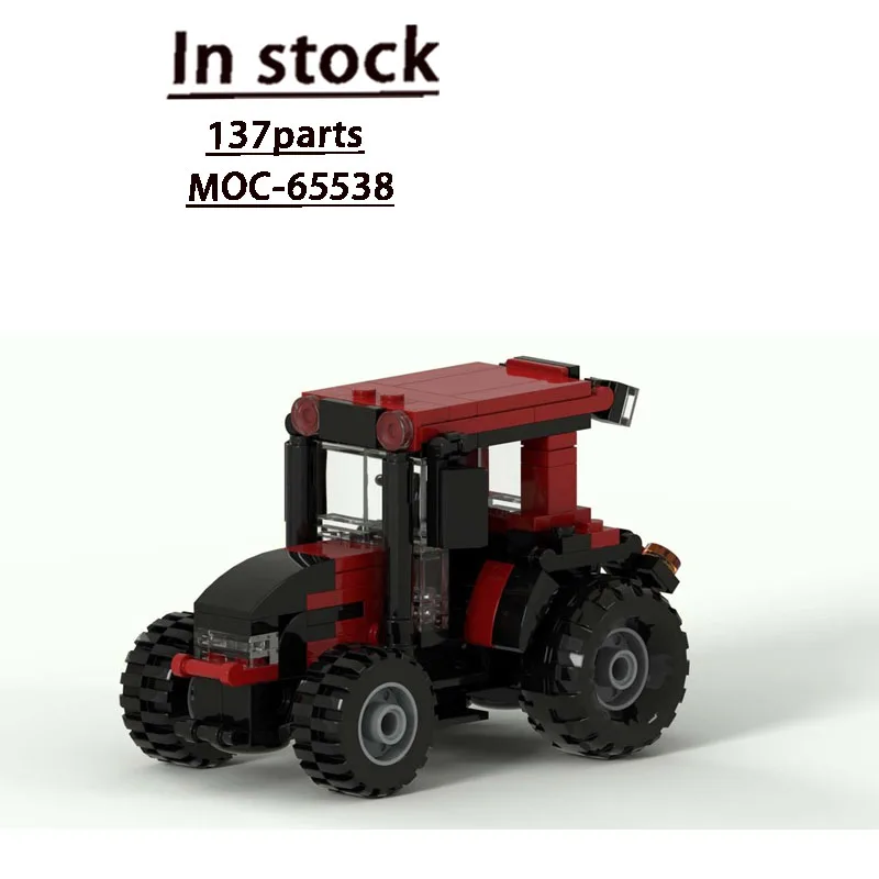 MOC-65538 Urban Farm Agricultural Retro Tractor Building Block Model 137 Parts Creative Boys Children's Birthday Toy Gift
MOC-65538 Urban Farm Agricultural Retro Tractor Building Block Model 137 Parts Creative Boys Children's Birthday Toy Gift