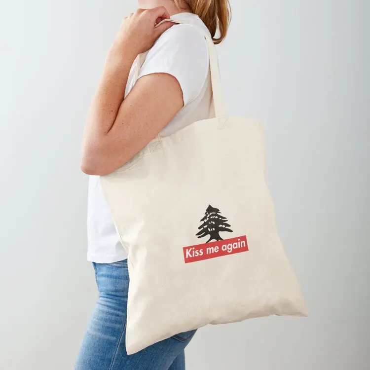 KISS ME AGAIN Tote Bag Woman shopper bag personalized tote bag canvas shopping Large bags for women
KISS ME AGAIN Tote Bag Woman shopper bag personalized tote bag canvas shopping Large bags for women