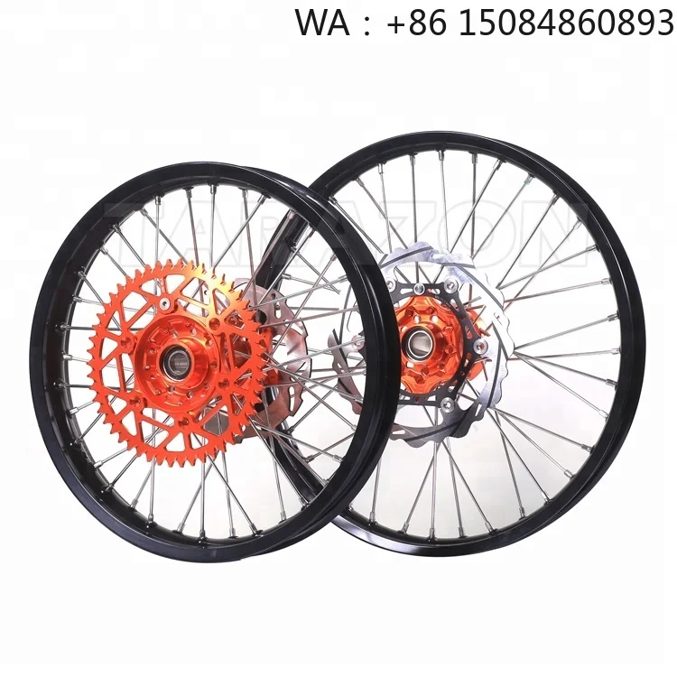 6061-T6 aluminum alloy aerospace material, motorcycle parts, Custom Dirt Bike Spoke Wheel Set, Off-road Motocross Enduro Trial M
6061-T6 aluminum alloy aerospace material, motorcycle parts, Custom Dirt Bike Spoke Wheel Set, Off-road Motocross Enduro Trial M