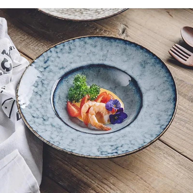 Ceramic Dinner Plate Restaurant Thick Soup Pasta Dessert Dish Snack Plates Sushi Specialty Tableware
Ceramic Dinner Plate Restaurant Thick Soup Pasta Dessert Dish Snack Plates Sushi Specialty Tableware