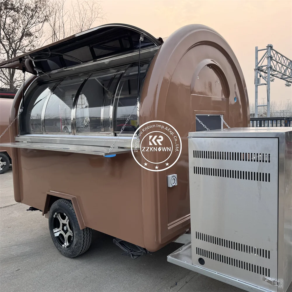 Commercial Street Ice Cream Cart Outdoor Mobile Food Trailer Concession Coffee Cold Drink Food Truck Trailer With Kitchen
Commercial Street Ice Cream Cart Outdoor Mobile Food Trailer Concession Coffee Cold Drink Food Truck Trailer With Kitchen