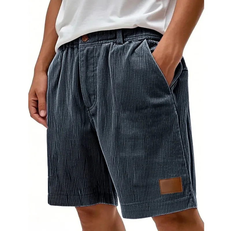 Summer Men's American Style Soild Corduroy Fashion Workwear Shorts
Summer Men's American Style Soild Corduroy Fashion Workwear Shorts