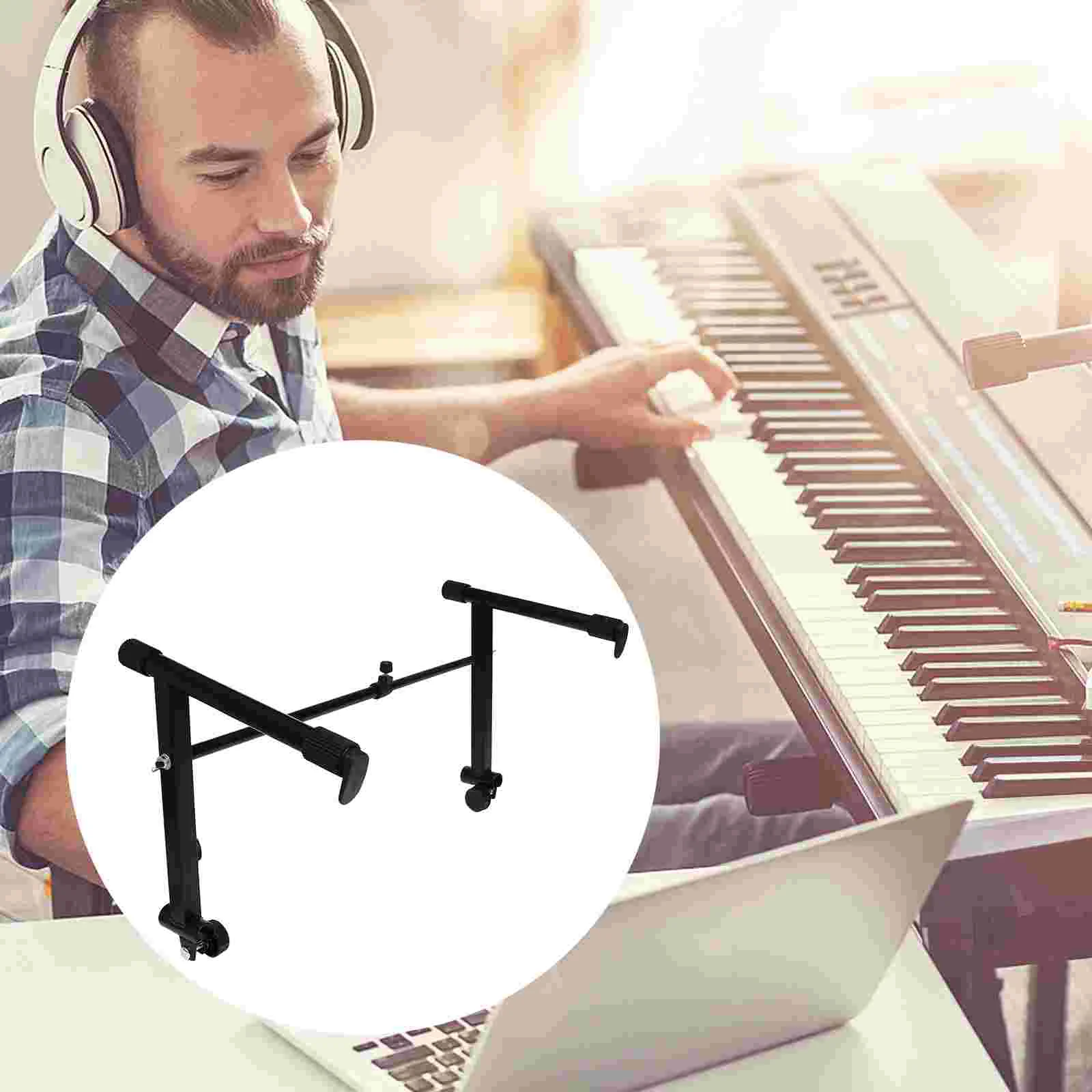 Electronic Piano Rack Music Keyboard Stand Double Layer Placing Holder Controller
Electronic Piano Rack Music Keyboard Stand Double Layer Placing Holder Controller