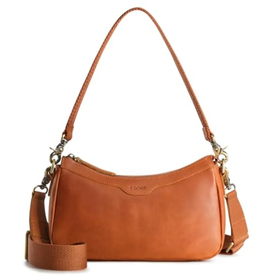 Leather Shoulder Bag for Women Small Crossbody Bags Hobo Purses with 2 Straps
Leather Shoulder Bag for Women Small Crossbody Bags Hobo Purses with 2 Straps