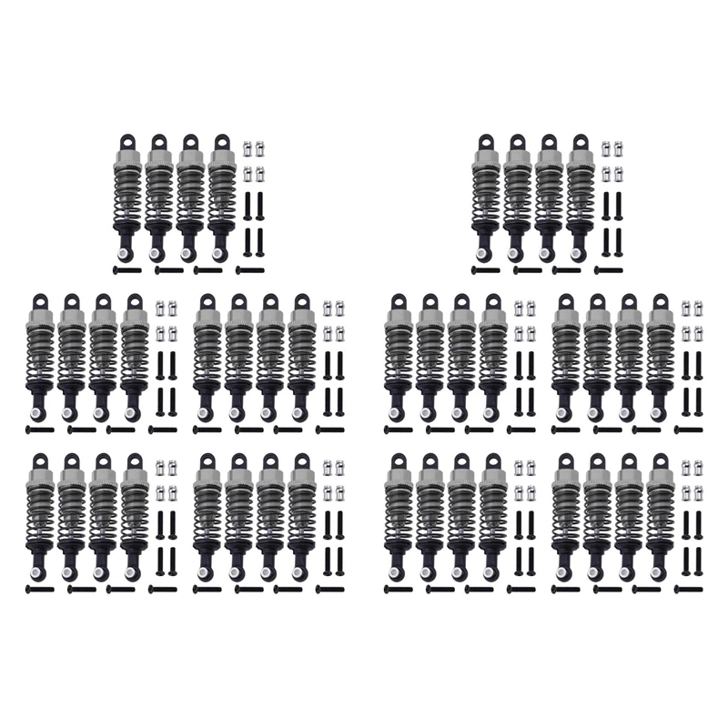 Y43A-40Pcs Aluminum Shock Absorber Assembled Damper Replacement A949-55 For Wltoys 1/18 RC Car A959 A979 K929 A959-B (Gray)
Y43A-40Pcs Aluminum Shock Absorber Assembled Damper Replacement A949-55 For Wltoys 1/18 RC Car A959 A979 K929 A959-B (Gray)