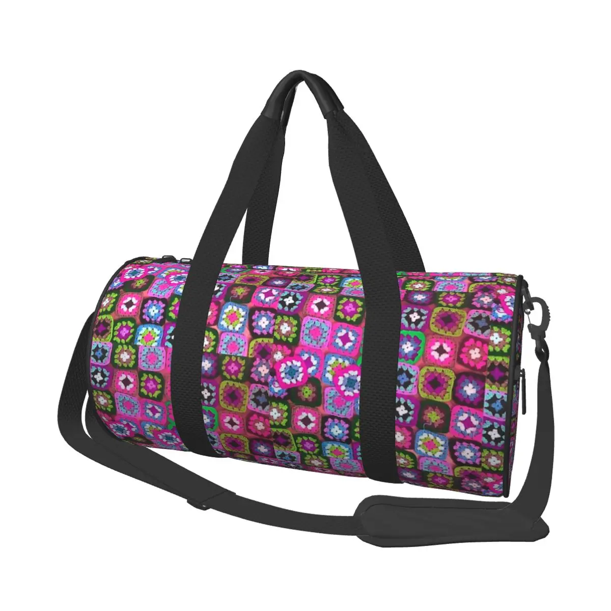 Crochet Blanket Granny Square Vintage Large Duffle Gym Bag Waterproof Duffle Travel Bags Handbags Fitness bag
Crochet Blanket Granny Square Vintage Large Duffle Gym Bag Waterproof Duffle Travel Bags Handbags Fitness bag