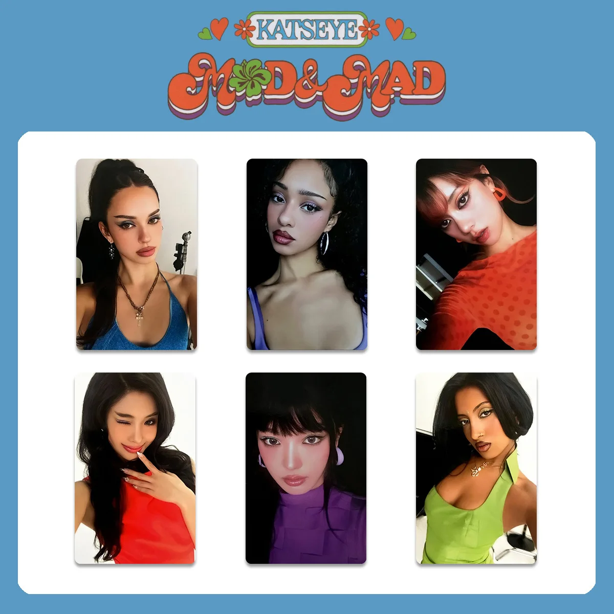 Kpop KATSEYE GNALRY Album Card Broadcast Cards MAGAZINE Special Card Korean Style Bright Film LOMO Card Manon Sophia Collection
Kpop KATSEYE GNALRY Album Card Broadcast Cards MAGAZINE Special Card Korean Style Bright Film LOMO Card Manon Sophia Collection