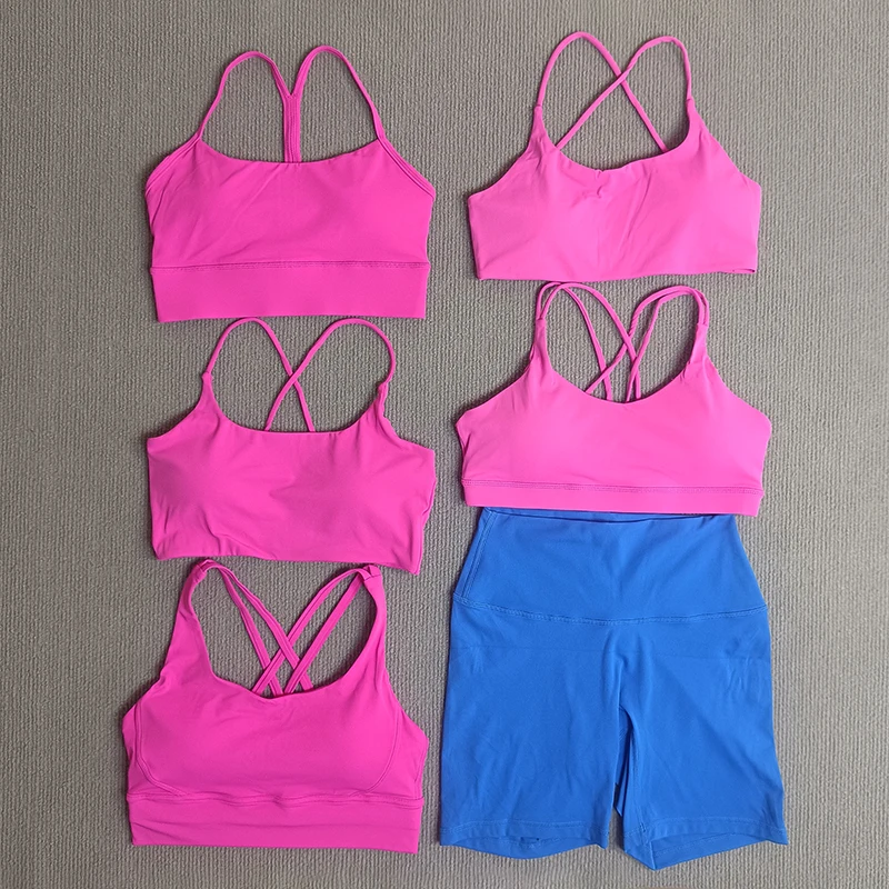 2 Piece Yoga Set Sports And Fitness Set Classic Shorts Blue With Pink Bra 5 Models Bra Choose Women Gym Suit Training Jogging
2 Piece Yoga Set Sports And Fitness Set Classic Shorts Blue With Pink Bra 5 Models Bra Choose Women Gym Suit Training Jogging