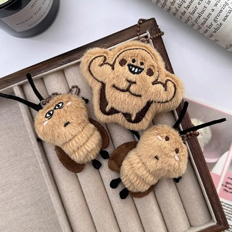X90D Cartoon Gift Novelty Plush Cockroach Charm for Bag Decoration on Birthdays Holidays or Parties Humorous Design
X90D Cartoon Gift Novelty Plush Cockroach Charm for Bag Decoration on Birthdays Holidays or Parties Humorous Design