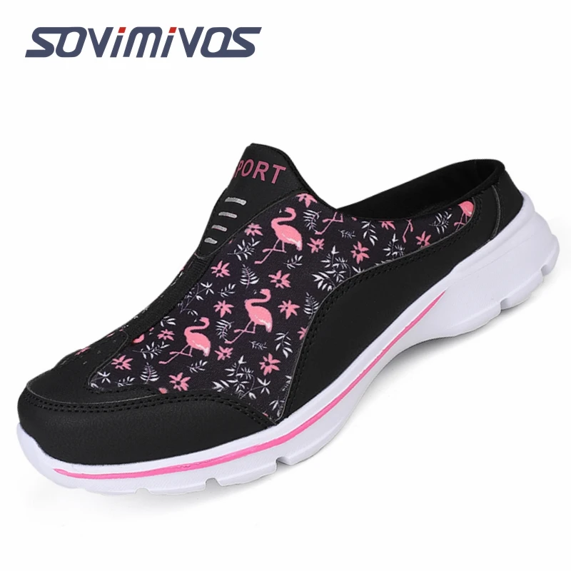 Breathable Light Women Mules New Casual Half Slippers Outdoor Flats Zapatos De Mujer Plus Size Quality Shoes for Woman Slippers
Breathable Light Women Mules New Casual Half Slippers Outdoor Flats Zapatos De Mujer Plus Size Quality Shoes for Woman Slippers