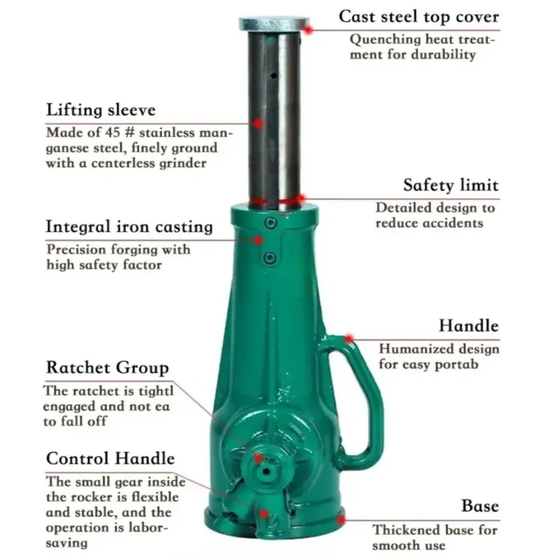 3-32T Mechanical Screw Jack Gear Type Hand Operated Mechanical Jack Lifting Tool
3-32T Mechanical Screw Jack Gear Type Hand Operated Mechanical Jack Lifting Tool