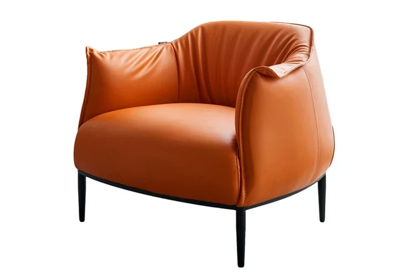 Single person luxury high-end leather sofa chair
Single person luxury high-end leather sofa chair