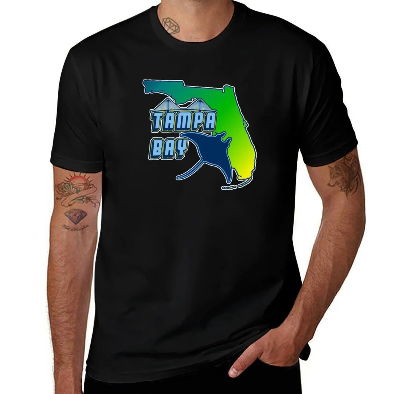 Tampa Bay Sting Ray Bridge Logo T-Shirt gifts for boyfriend Clothing graphics anime t shirts mens plain t shirts
Tampa Bay Sting Ray Bridge Logo T-Shirt gifts for boyfriend Clothing graphics anime t shirts mens plain t shirts