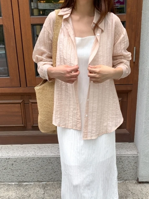 Chic Casual Open Cardigan Women's Shirt Single Button Fashionable All-Match Sunscreen Long Sleeve Loose Fit French Style
Chic Casual Open Cardigan Women's Shirt Single Button Fashionable All-Match Sunscreen Long Sleeve Loose Fit French Style