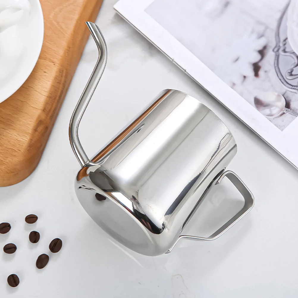 1 шт., ручной чайник из нержавеющей стали, кофейник с длинным носиком, практичный чайник для дома, чайник
1 шт., ручной чайник из нержавеющей стали, кофейник с длинным носиком, практичный чайник для дома, чайник