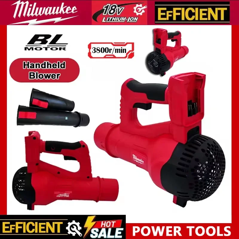 Беспроводная воздуходувка Milwaukee 38000 об/мин, бесщеточная ручная турбовоздуходувка для листьев, для аккумулятора Milwaukee 18В
Беспроводная воздуходувка Milwaukee 38000 об/мин, бесщеточная ручная турбовоздуходувка для листьев, для аккумулятора Milwaukee 18В