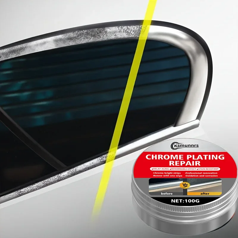 New Chrome Refurbishing Paste for Vehicle Electroplating Decoration Update Polishing and Electroplating Repair of Aluminum Wheel
New Chrome Refurbishing Paste for Vehicle Electroplating Decoration Update Polishing and Electroplating Repair of Aluminum Wheel