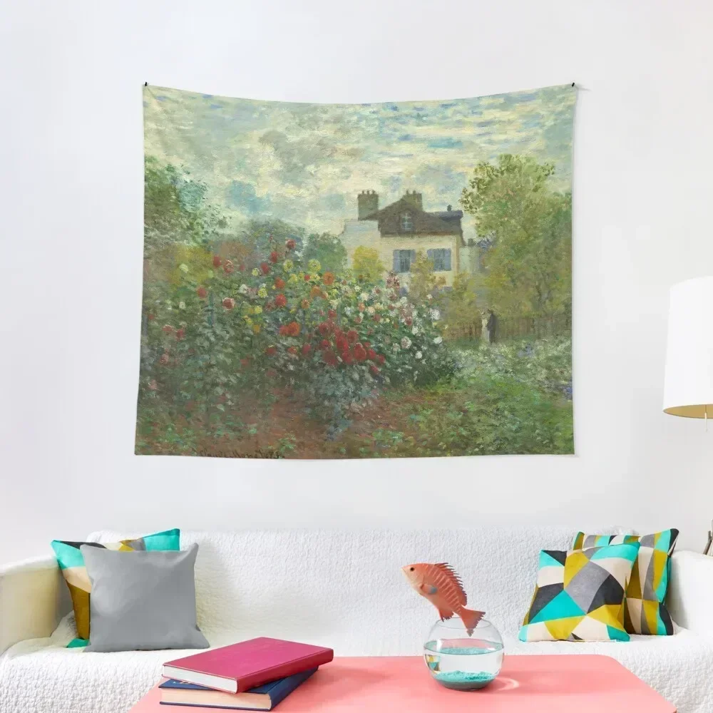 The Artist's Garden in Argenteuil (A Corner of the Garden with Dahlias) by Claude Monet (1873) Tapestry Art Mural Tapestry
The Artist's Garden in Argenteuil (A Corner of the Garden with Dahlias) by Claude Monet (1873) Tapestry Art Mural Tapestry