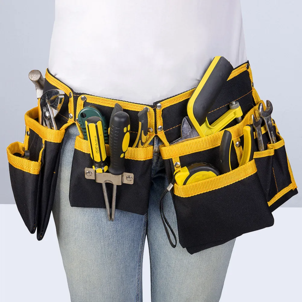 Electrician Tool Bag Oxford Cloth Thickened Utility Pouch Waist Pocket Large Capacity Belt Multi-Functional Organizer
Electrician Tool Bag Oxford Cloth Thickened Utility Pouch Waist Pocket Large Capacity Belt Multi-Functional Organizer