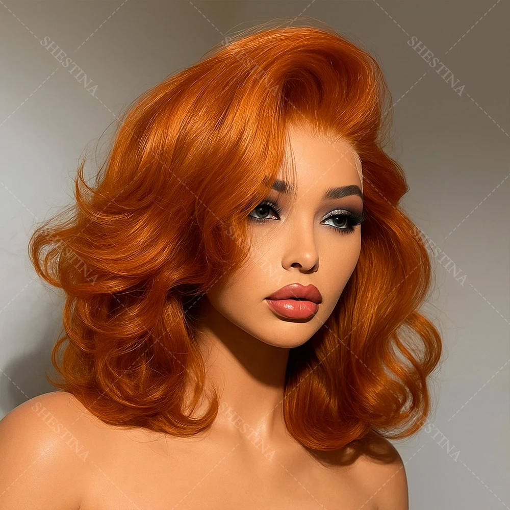 #350 Ginger Boby Wave Human Hair Bob Wigs Ginger Orange Short Wigs Human Hair 200% 4x4 Lace Human Hair Glueless Wigs Human Hair
#350 Ginger Boby Wave Human Hair Bob Wigs Ginger Orange Short Wigs Human Hair 200% 4x4 Lace Human Hair Glueless Wigs Human Hair