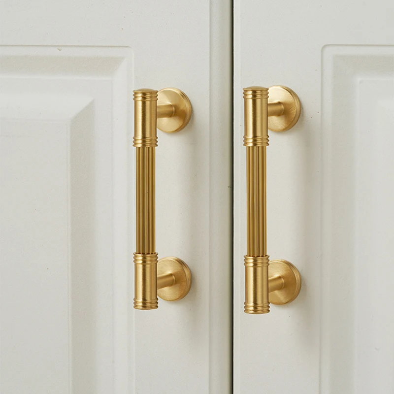 High-end 8PCS Solid Brass European Furniture Pulls Handles Drawer Knobs Cupboard Wardrobe Closet Dresser TV Cabinet Pulls Knobs
High-end 8PCS Solid Brass European Furniture Pulls Handles Drawer Knobs Cupboard Wardrobe Closet Dresser TV Cabinet Pulls Knobs