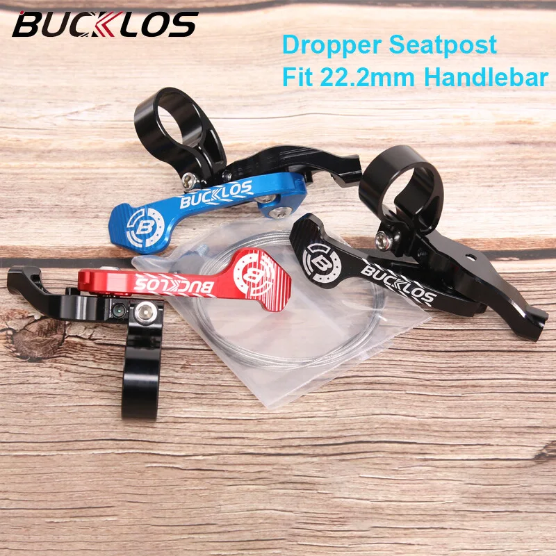 BUCKLOS Bike Dropper Seatpost Remote Lever Adjustable Dropper Seattube Telescopic Controller Bicycle Dropper Remote Lockout 
BUCKLOS Bike Dropper Seatpost Remote Lever Adjustable Dropper Seattube Telescopic Controller Bicycle Dropper Remote Lockout