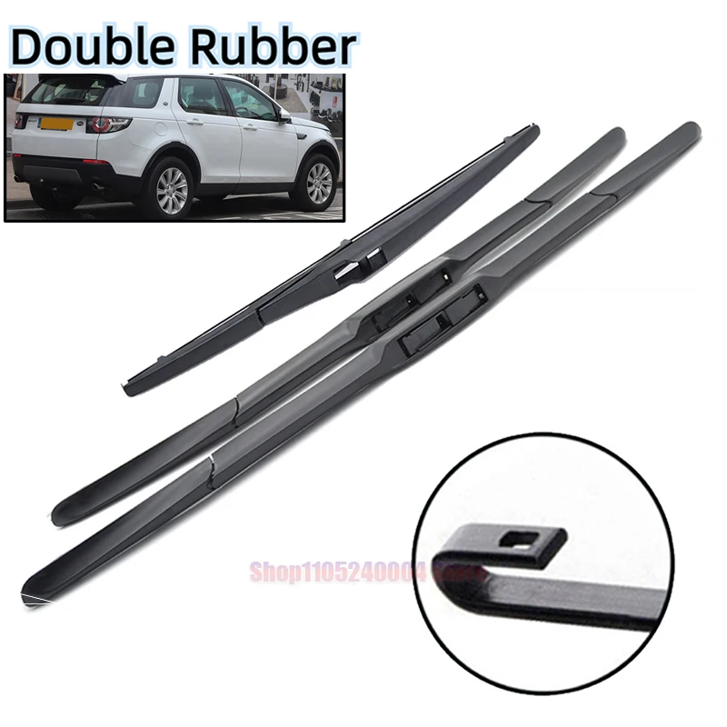 Front & Rear Wiper Blades Set For Land Rover Discovery Sport L550 2014-2023 Windshield Windscreen Window 26"20"12"
Front & Rear Wiper Blades Set For Land Rover Discovery Sport L550 2014-2023 Windshield Windscreen Window 26"20"12"