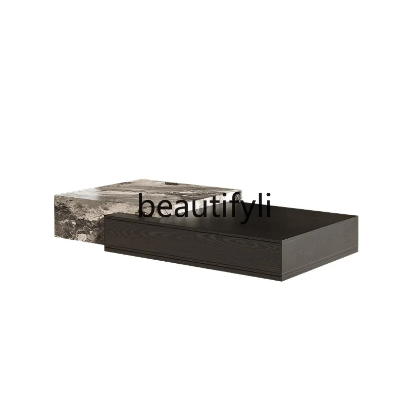 High-end solid wood coffee table living room home light luxury high-end small apartment sofa side table
High-end solid wood coffee table living room home light luxury high-end small apartment sofa side table
