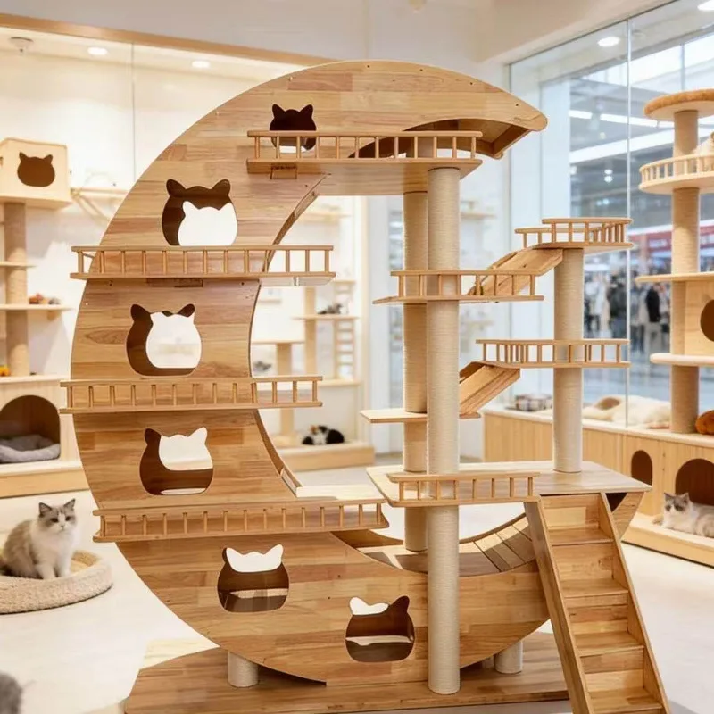 Cat climbing frame nest fake tree branch cat nest integrated climbing frame scratching board nest climbing frame
Cat climbing frame nest fake tree branch cat nest integrated climbing frame scratching board nest climbing frame