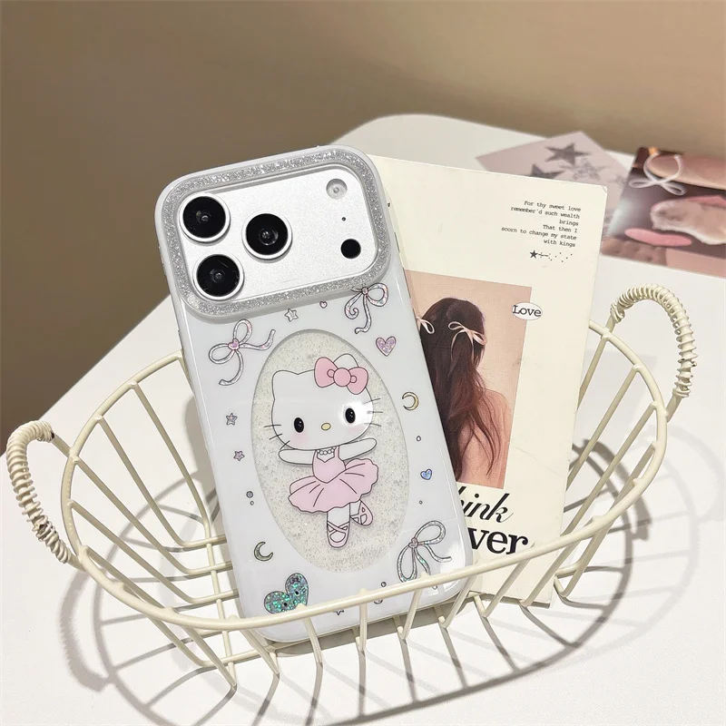 Cute Cartoon Cat Bow Phone Case For iPhone 15 16 17 Promax Luxury Glitter Bling Clear Cover Girls Shockproof Protective Capa New
Cute Cartoon Cat Bow Phone Case For iPhone 15 16 17 Promax Luxury Glitter Bling Clear Cover Girls Shockproof Protective Capa New