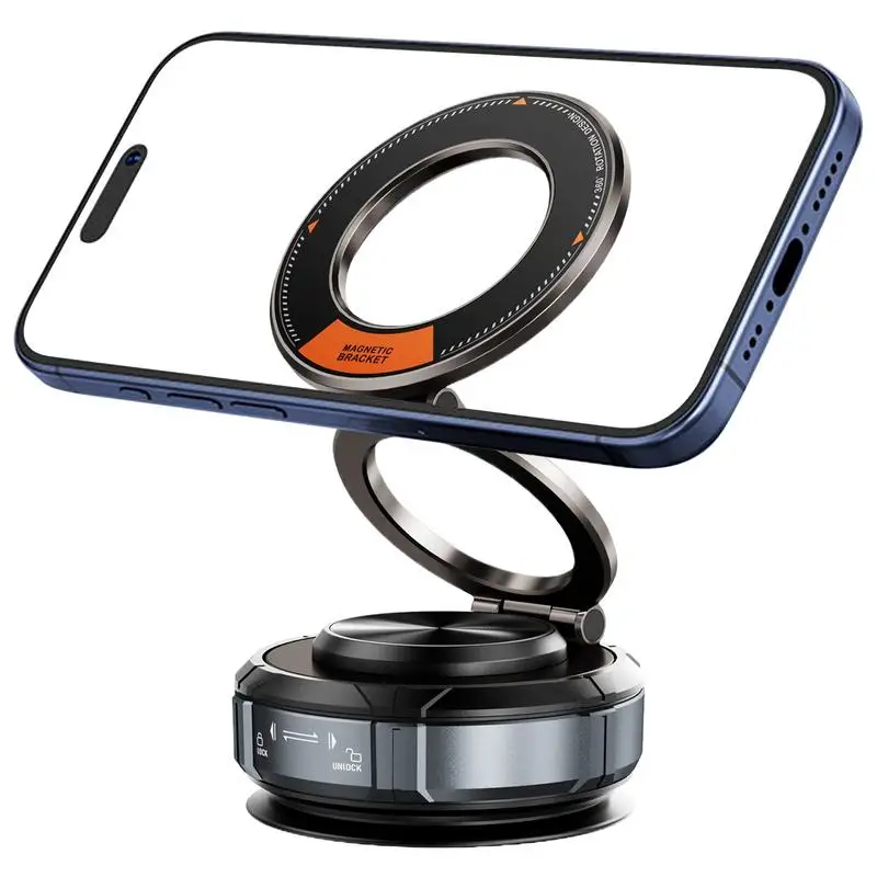 Magnetic Phone Holder For Car Foldable Magnetic Dashboard Phone Bracket Anti-Slip Single-Handed Operating Space-Saving
Magnetic Phone Holder For Car Foldable Magnetic Dashboard Phone Bracket Anti-Slip Single-Handed Operating Space-Saving