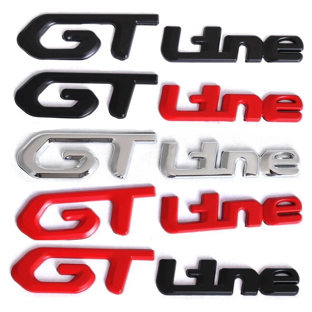 1pc GT Line 3D Emblem Trunk Fender Door Side Badge Decal for Kia Stinger Rio Optima
1pc GT Line 3D Emblem Trunk Fender Door Side Badge Decal for Kia Stinger Rio Optima
