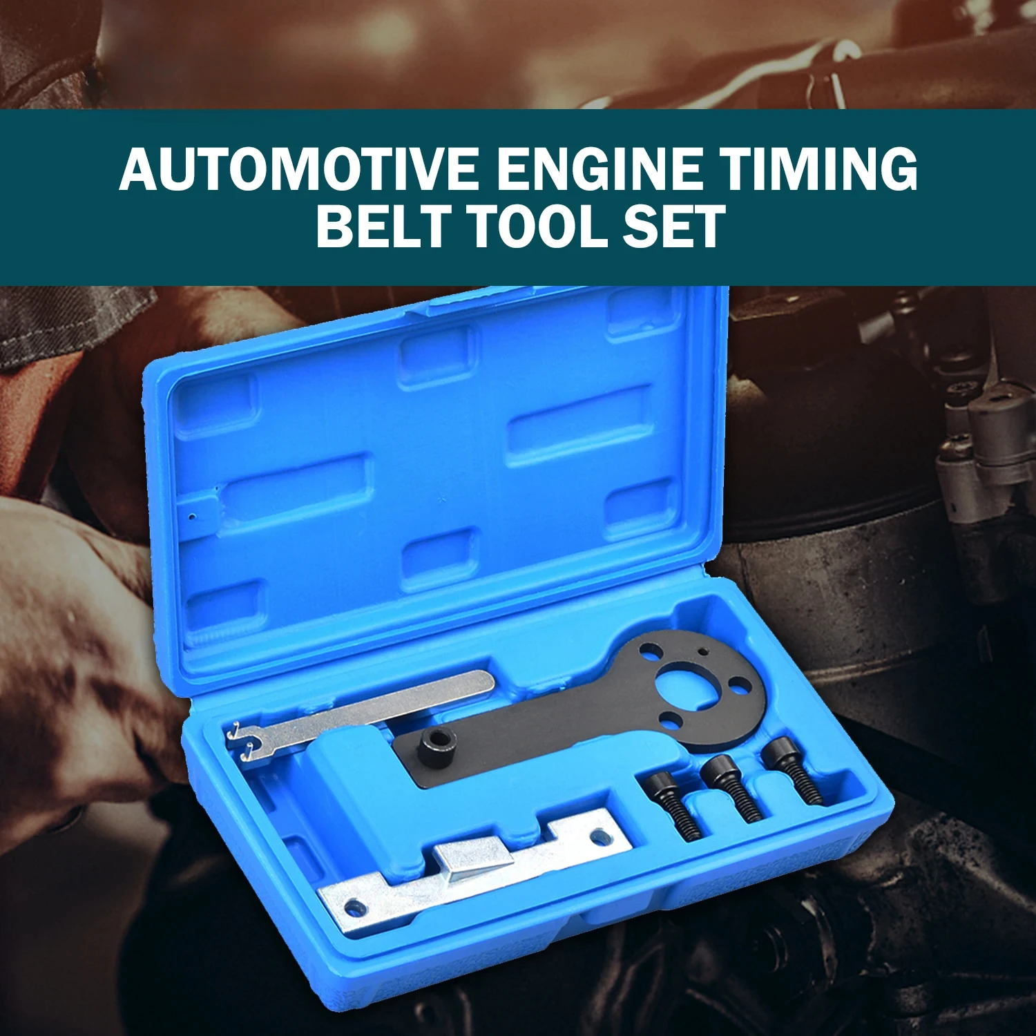 Auto Petrol Engine Camshaft Locking Timing Tool For Fiat 500 Punto Evo Panda 1.1, 1.2 1.4 Liter 8v Engine Repair Special Tool
Auto Petrol Engine Camshaft Locking Timing Tool For Fiat 500 Punto Evo Panda 1.1, 1.2 1.4 Liter 8v Engine Repair Special Tool