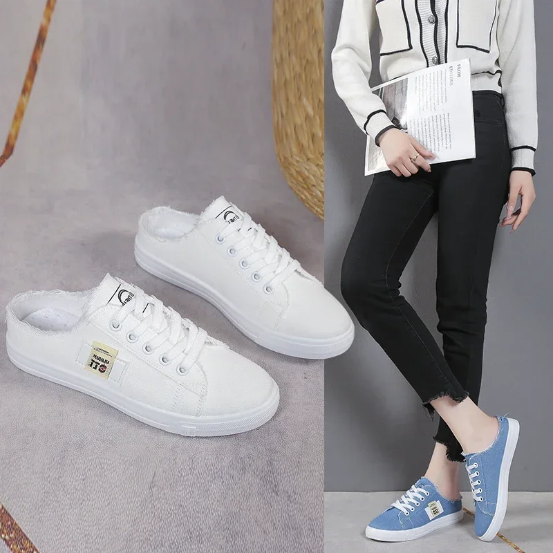 Pop New 2025 Spring Summer WomenCanvas Shoes Flat Sneakers Women Casualshoes Low Upper Lace Up Shoes
Pop New 2025 Spring Summer WomenCanvas Shoes Flat Sneakers Women Casualshoes Low Upper Lace Up Shoes